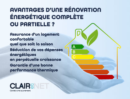 Accompagnement renovation énergétique Clair et Net