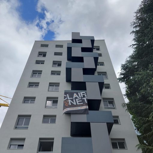 Fabrication et Pose de Balcons rapportés pour Néolia à Montbéliard (25)